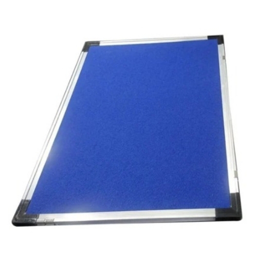 Rectangular Blue Pin Notice Board