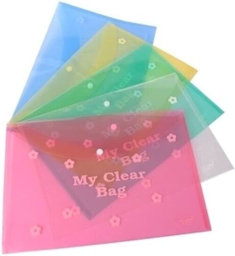 Transparent Document Folder Printed