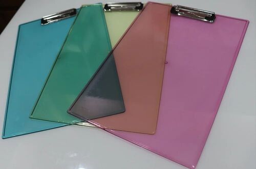 Exam Writing Pad - Plastic Standard Size Rectangular | Eco Friendly Stylist School Use