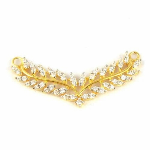 Gold Tanmaniya Pendant