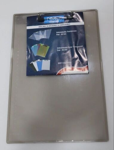 Grey Plastic Exam Board