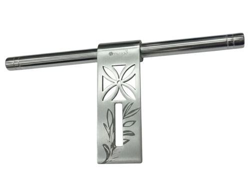 Heavy Duty Stainless Steel Aldrops - 10 Inch Silver