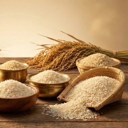 Indian Rice - White Long Grain, Dried, Fresh Style | Optimum Quality, Natural Cultivation, High Protein