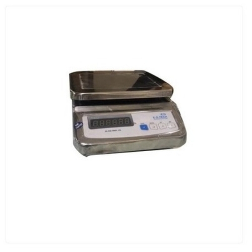 Stainless Steel Material Mini Table Top Scale Application For Weighing - Stainless Steel, 20 Kg Capacity, Led Display, Portable Hook