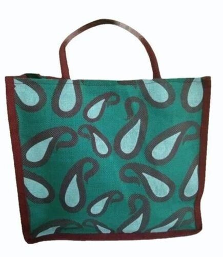 10 Kg Printed Jute Shopping Bag