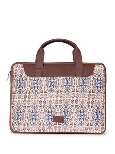 16 Inch Jute Laptop Bag