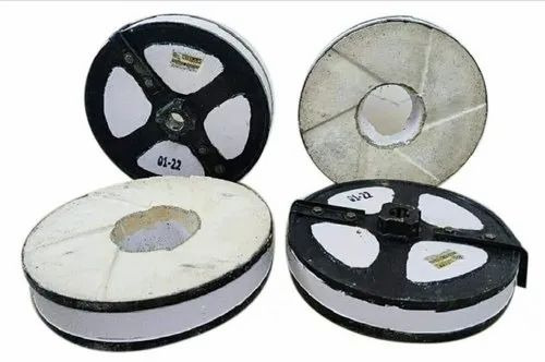 16inch Black Vertical Type Flour Mill Emery Stone - Emery Stone, 14 Inch, White and Black, Paint Coated | High Efficiency