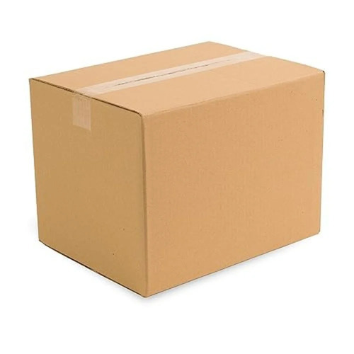 20 Kg Packaging Corrugated Box - Corrugated Board, 5 Ply, B Flute Brown, Die Cut Handle, Eco Friendly