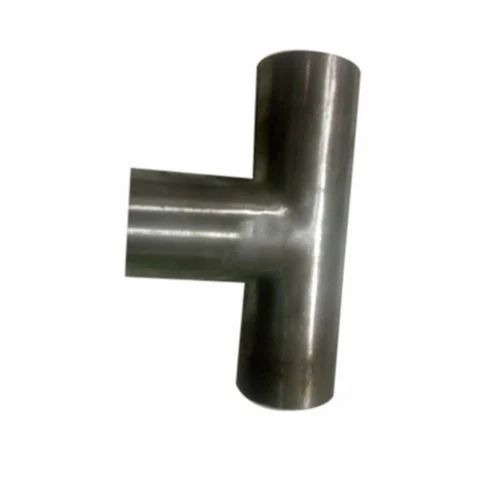 202 Stainless Steel Pipe Tee - SS202, 1 Inch, SCH 20, Socket Weld | Silver, Mill Finish, Industrial Use