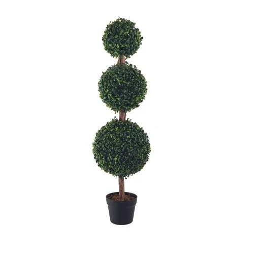 3.5 Feet Artificial Potted Plant - Color: Green