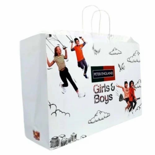 3 Kg Printed Shopping Paper Bags