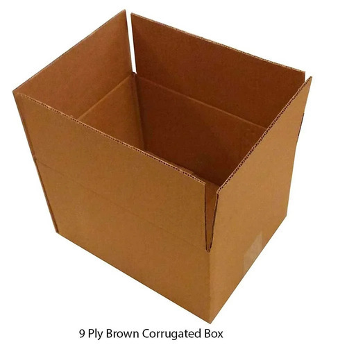 9 Ply Brown Corrugated Box