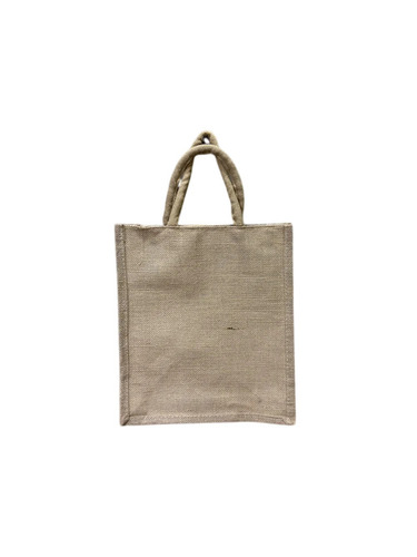 Camel Color Jute Shopping Bag
