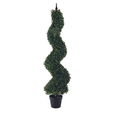 Dark Green Artificial Potted Plant