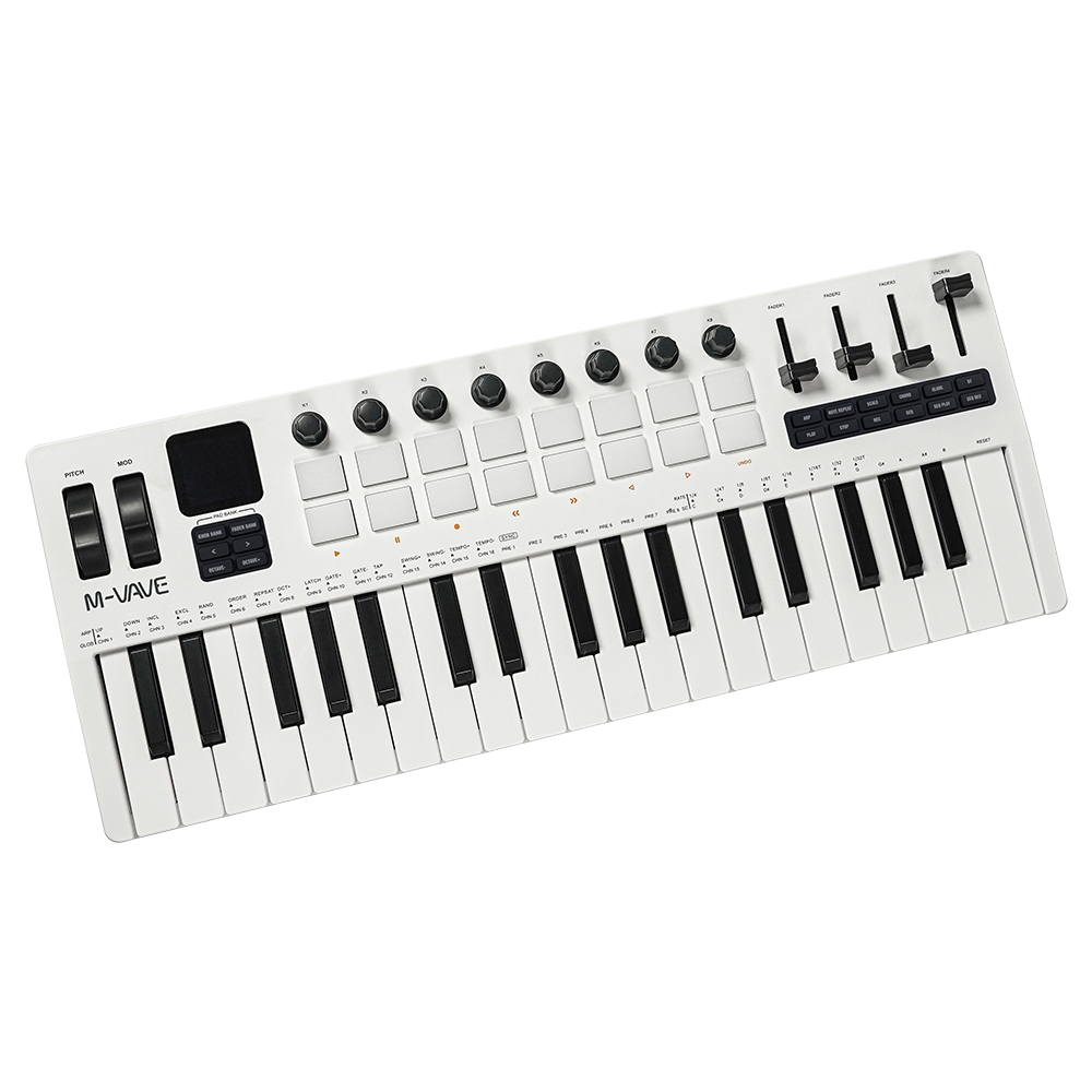 M-Vave Smk-37 Pro Usb Midi Keyboard Controller