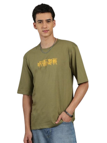 Men Round Neck T Shirt