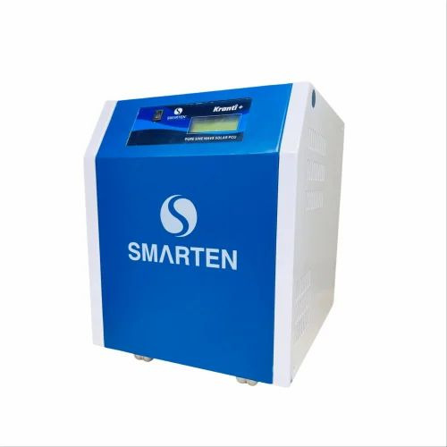 Smarten Kranti+ 5kva Battery Less Mppt Solar Pcu - Aluminum Alloy 5000VA Capacity 400-750V IGBT Controller | 2 Years Warranty