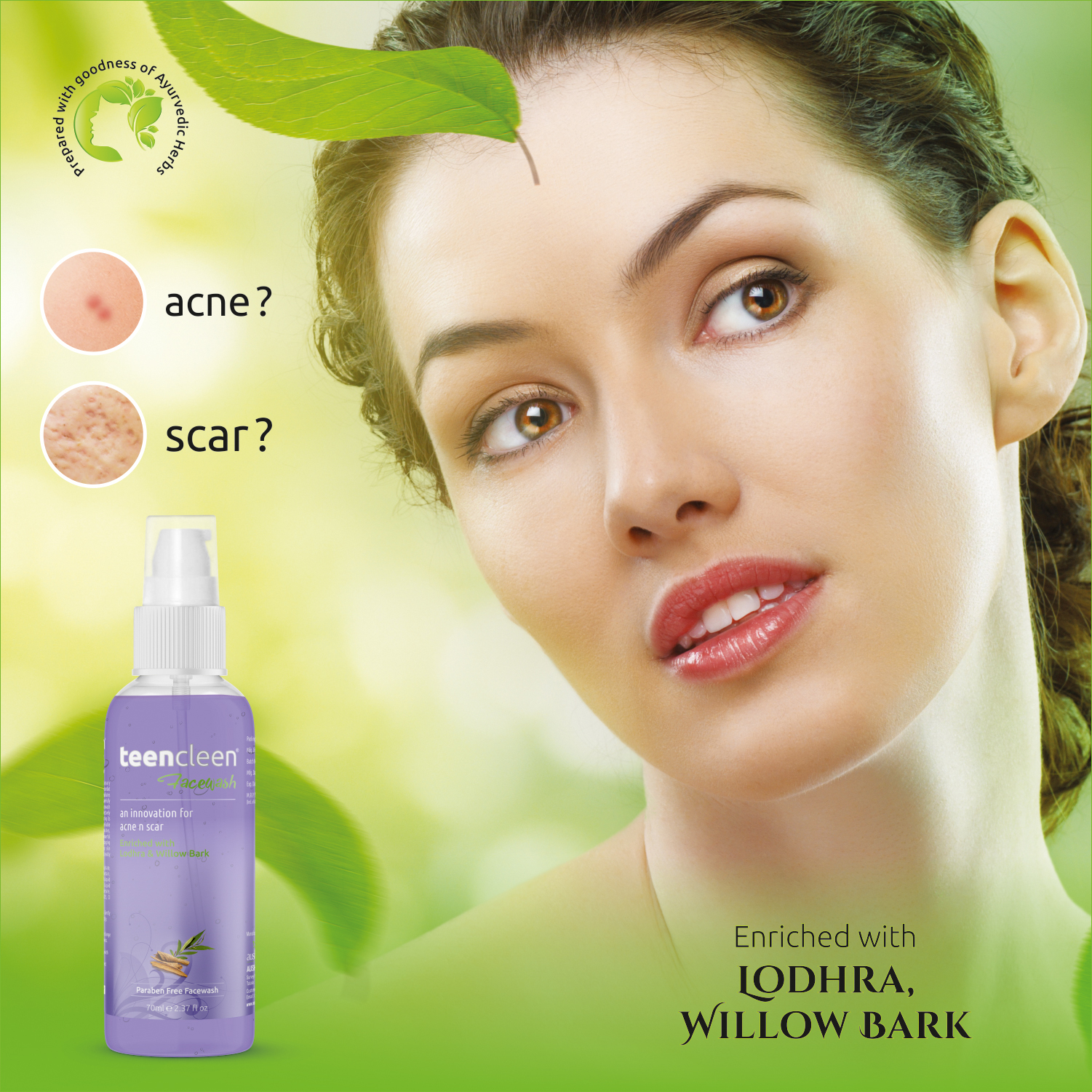 Teen Cleen Acne Face Wash - Gender: Male/ Female