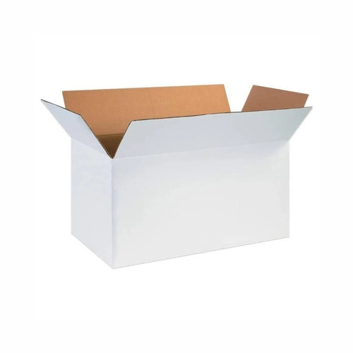 White Plain Corrugated Box - Corrugated Cardboard