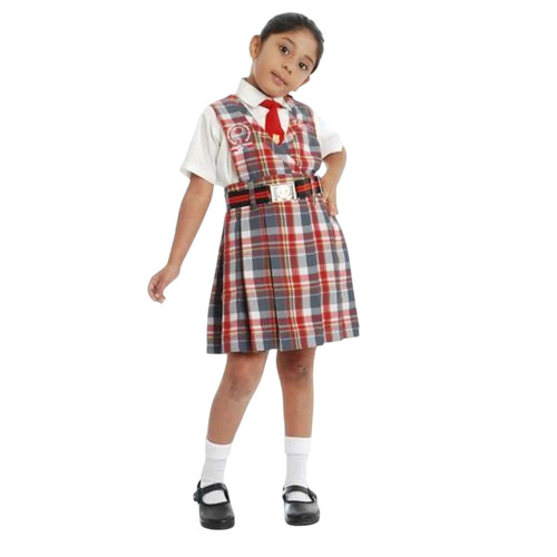180 GSM Poly-Cotton Girls School Uniform - Size 24