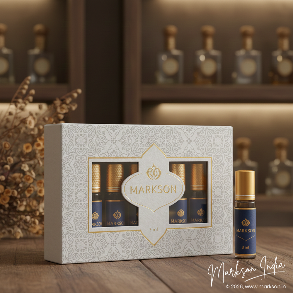 3ML Window Cardboard Combo Attar Boxes