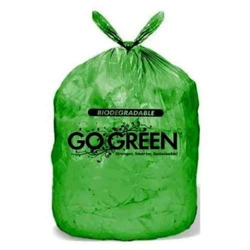 Green Printed Biodegradable Bags