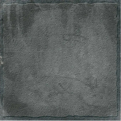 Grey White Interlocking 500x500 Matt Geometric Parking Tile