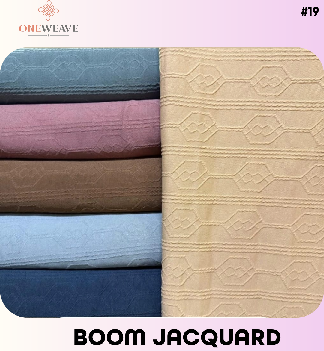 Jacquard Knitted Fabric - Color: Multi