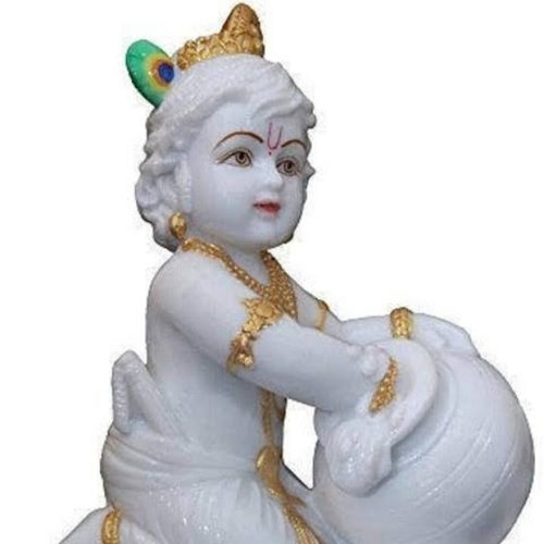 Marble Krishna Statue