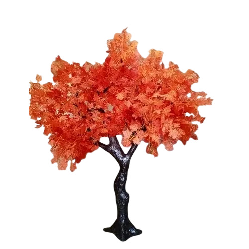 Orange Artificial Cherry Blossom Tree
