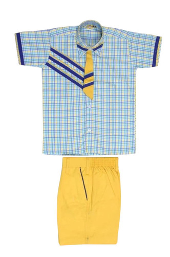 Polyester Cotton Kids School Uniform - Size 24