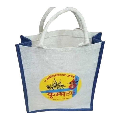 Printed Jute Shopping Bag