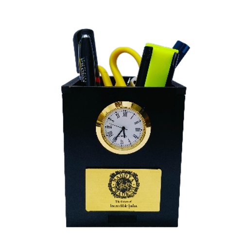 Promotional Pen Stand - Color: Black