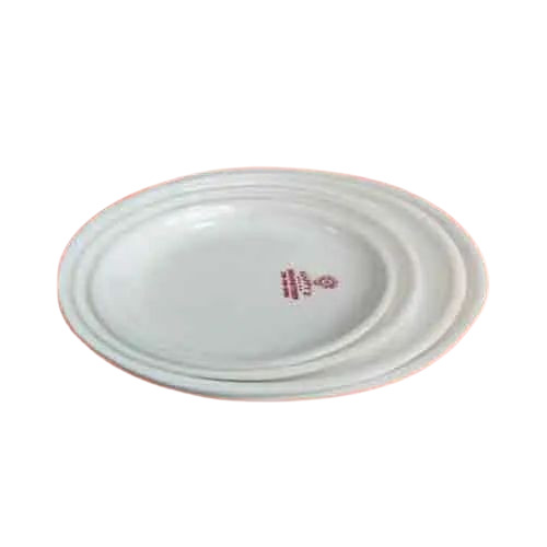 White Acrylic Serving Plate