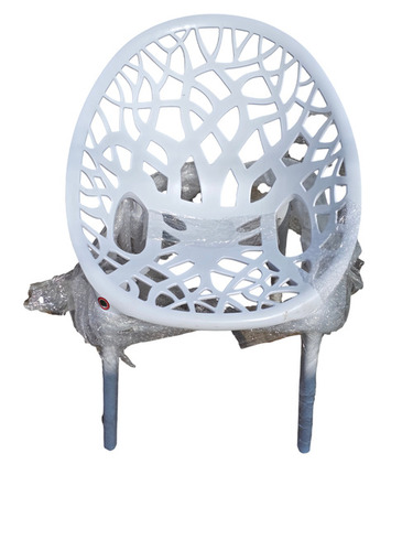 White Flower Chair - Application: Home