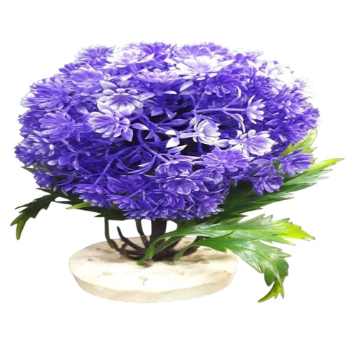 Aquarium Artificial Bush Plants - Color: Violet