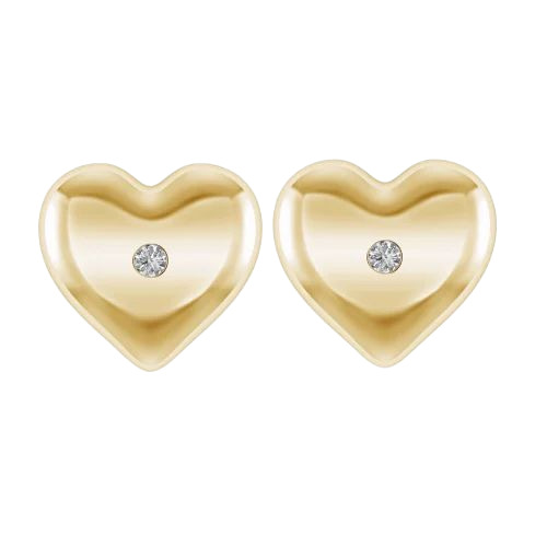 Heart Shape Ear Studs