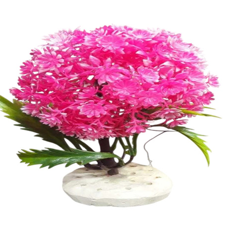 Pink Artificial Aquarium Plants - Feature: Durable