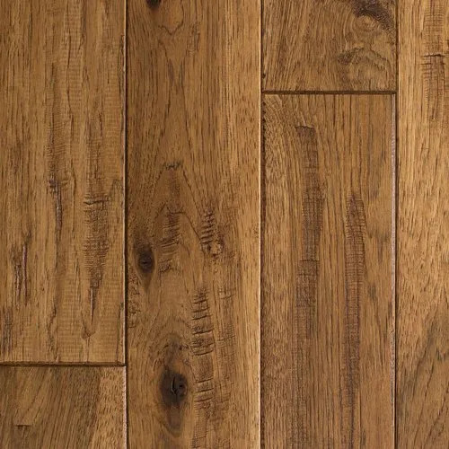 Solid Wooden Flooring - Oak Wood 120mm Brown Matte, 18mm Thickness | Anti-Aging, Anti-Slip, Moisture Resistant, Easy To Install