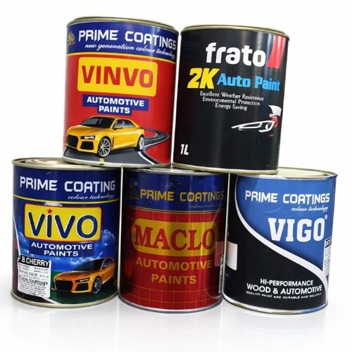 Automotive Paints - High Gloss Moderate to High Viscosity, Fire Retardant Coating | Strong Adhesion, Water & UV Resistant, Eco Safe