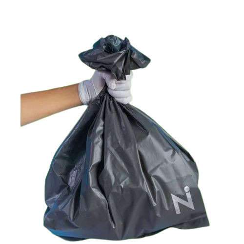 Black Cornstarch Biodegradable Shopping Bag