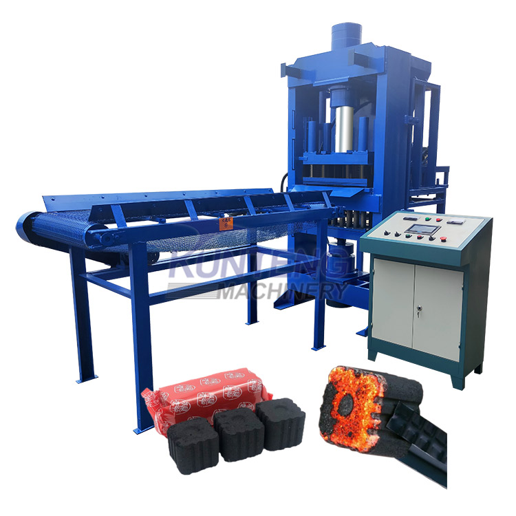 Automatic Biomass Carbon Powder Briquetting Machine - Briquette Size: Customized