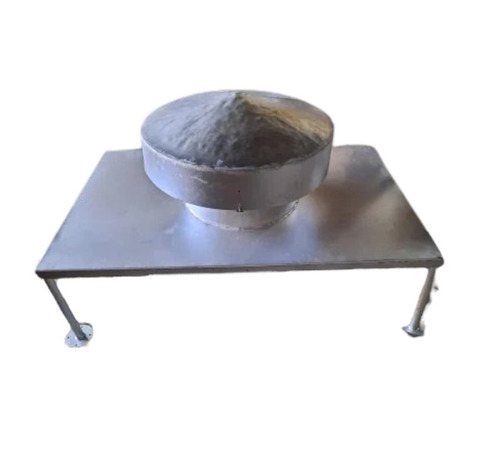 Roof Extractor Fan - Mild Steel & Aluminium, Silver Black | Aluminium Blades, Electrical 260v-440v