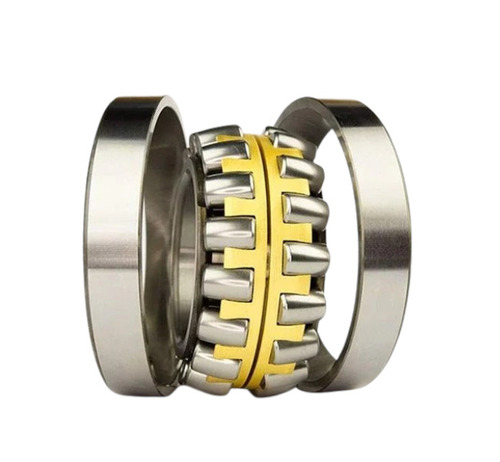 URB 22332 MBW33 Spherical Roller Bearings - Bore Size 350 mm, Polished Finish, Silver and Golden Color, Automobile Industry Use