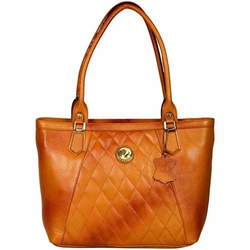 Women Brown Designer Leather Bag