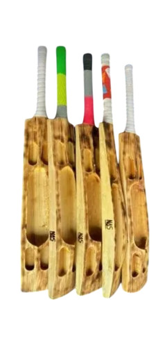 1251g Nivox Kashmir Willow Cricket Bat - Grade 1, LH Long Handle, Round Bat Profile | Wood, Men's Adult Cricket Equipment