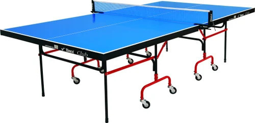 18mm Pre Laminated Particle Board Table Tennis Table - 2740x1525x760 mm, With Rollers, 20 kg Weight