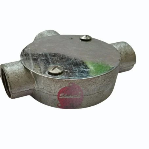 3way Silver Galvanized Junction Box