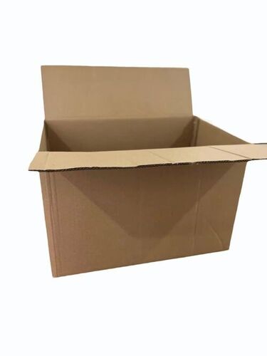 5 Ply Brown Plain Corrugated Packaging Box