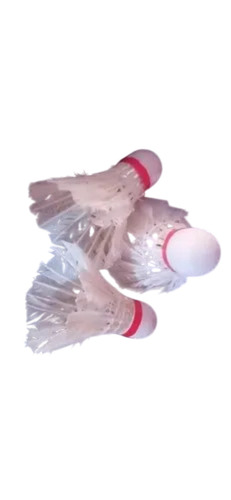 5gm Badminton Shuttlecock - Feather Material, White Color, 10 Pieces Box | Sports, Indoor, Standard Size